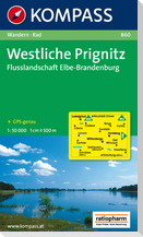Westliche Prignitz - Flusslandschaft Elbe-Brandenburg 1 : 50 000
