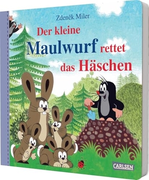 Miler, Zdenek / Sandra Grimm. Der kleine Maulwurf rettet das Häschen - Pappbilderbuch für Kleinkinder ab 1 Jahr. Carlsen Verlag GmbH, 2025.