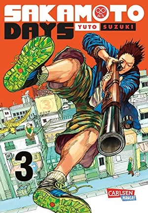 Suzuki, Yuto. Sakamoto Days 3 - Abgedrehte Action-Comedy-Mangaserie über einen Auftragsmörder im (Fast-)Ruhestand. Carlsen Verlag GmbH, 2023.
