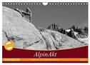 AlpinAkt (Wandkalender 2024 DIN A4 quer), CALVENDO Monatskalender