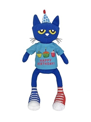 Dean, Kimberly. Pete the Cat Birthday Party Plush - 14. MERRYMAKERS DISTRIBUTION INC, 2023.