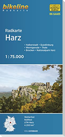 Radkarte Harz 1:75.000 (RK-SAA05)
