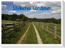 Idyllisches Landleben (Wandkalender 2025 DIN A4 quer), CALVENDO Monatskalender