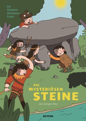 Hinz, Gregor. Die mysteriösen Steine - Ein Steinzeit-Abenteuer-Comic. Boyens Buchverlag, 2026.