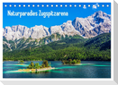 Naturparadies Zugspitzarena (Tischkalender 2025 DIN A5 quer), CALVENDO Monatskalender