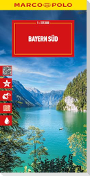 MARCO POLO Reisekarte Deutschland 13 Bayern Süd 1:225.000