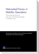 Networked Forces in Stability Operations 101st Airborne Division, 3/2 and 1/25 Stryker Brigades in Northern Iraq