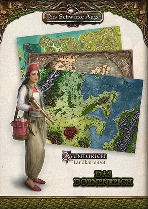 Adamietz, Zoe / Alex Spohr. DSA - Landkartenset Das Dornenreich. Ulisses Spiel & Medien, 2021.