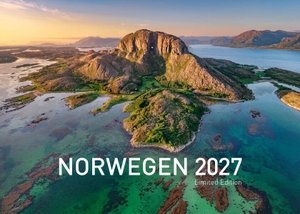 Norwegen Exklusivkalender 2027 - Limited Edition (70 x 50 cm). 360 grad medien, 2026.