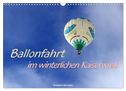 Ballonfahrt im winterlichen Kaiserwinkl (Wandkalender 2024 DIN A3 quer), CALVENDO Monatskalender