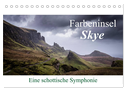 Farbeninsel Skye (Tischkalender 2024 DIN A5 quer), CALVENDO Monatskalender