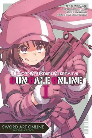Kawahara, Reki / Keiichi Sigsawa. Sword Art Online Alternative Gun Gale Online, Vol. 1 (Manga). Yen Press, 2017.
