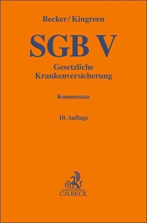 Becker, Ulrich / Thorsten Kingreen (Hrsg.). SGB V - Gesetzliche Krankenversicherung. Kommentar. C.H. Beck, 2026.