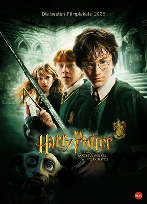Heye (Hrsg.). Harry Potter Filmplakate Edition Kalender 2025 - Die Filmplakate in einem Wandkalender XXL. Magische Momente im Großformat für Zauberer und Hexen.. Heye, 2024.