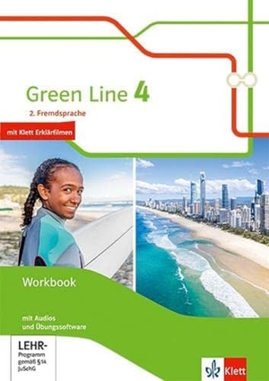 Green Line 4. Ausgabe 2. Fremdsprache. Workbook mit Audio-CD und Übungssoftware Klasse 9. Klett Ernst /Schulbuch, 2021.