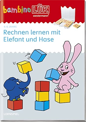 Bierwald, Wibke. bambinoLÜK. Vorschule. Erstes Rechnen mit Elefant und Hase. 4/5/6 Jahre - 4/5/6 Jahre - Vorschule: Rechnen lernen mit Elefant und Hase. Westermann Lernwelten, 2021.