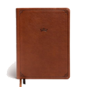 NASB Tony Evans Study Bible, Brown Leathertouch, Indexed