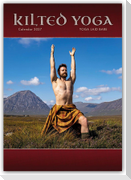 Kilted Yoga 2027 - A3-Posterkalender