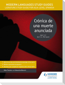 Modern Languages Study Guides: Cronica de una muerte anunciada