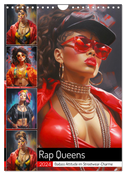 Rap Queens. Badass Attitude im Streetwear-Charme (Wandkalender 2024 DIN A4 hoch), CALVENDO Monatskalender