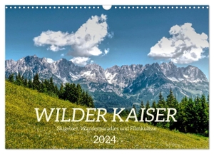Vieweg, Chistof. Wilder Kaiser - Skigebiet, Wanderparadies und Filmkulisse (Wandkalender 2024 DIN A3 quer), CALVENDO Monatskalender - Filmreif schöne Berge in den Tiroler Alpen. Calvendo, 2023.