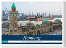 Hamburg - Ahoi zur großen Hafenrundfahrt (Wandkalender 2025 DIN A4 quer), CALVENDO Monatskalender