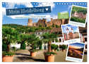 Mein Heidelberg - Unterwegs zwischen Neckar und Altstadt (Wandkalender 2025 DIN A4 quer), CALVENDO Monatskalender