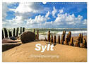 Sylt - Strandspaziergang (Wandkalender 2024 DIN A3 quer), CALVENDO Monatskalender
