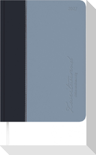 Buchkalender Premium Air blau-azur A5 2027