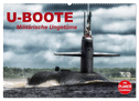 U-Boote. Militärische Ungetüme (Wandkalender 2024 DIN A2 quer), CALVENDO Monatskalender
