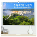 Argentinien. Die Iguazú-Wasserfälle (hochwertiger Premium Wandkalender 2025 DIN A2 quer), Kunstdruck in Hochglanz