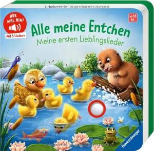 Volksgut. Hör mal hin - Alle meine Entchen: Meine ersten Lieblingslieder. Ravensburger Verlag, 2026.