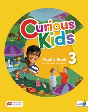 Shaw, Donna / Mark Ormerod. Curious Kids 3 - Pupil's Book with Digital Pupil's Book and App. Hueber Verlag GmbH, 2024.