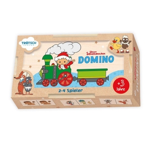 Trötsch Verlag GmbH & Co. KG (Hrsg.). TRÖTSCH - Unser Sandmännchen Domino aus Holz - in praktischer Schiebebox, als Reisespiel geeignet. Trötsch Verlag GmbH, 2026.