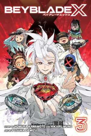Kawamoto, Homura / Hikaru Muno. Beyblade X, Vol. 3. Simon & Schuster UK Ltd, 2025.