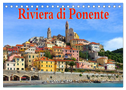 Riviera di Ponente (Tischkalender 2024 DIN A5 quer), CALVENDO Monatskalender