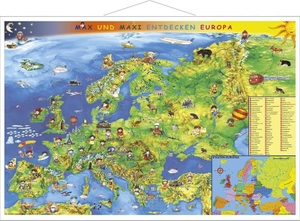 Kindereuropakarte. Wandkarte. Stiefel Eurocart GmbH, 2009.