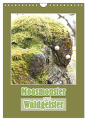 Moosmonster und Waldgeister (Wandkalender 2024 DIN A4 hoch), CALVENDO Monatskalender