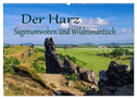 Der Harz - Sagenumwoben und Wildromantisch (Wandkalender 2025 DIN A2 quer), CALVENDO Monatskalender
