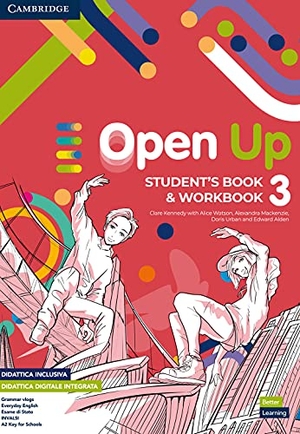 Kennedy, Clare. Open Up Level 3 Student's Book and Workbook Combo Standard Pack. Cambridge University Press, 2021.