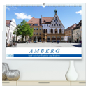 Amberg - Stadt zwischen Tradition und Moderne (hochwertiger Premium Wandkalender 2024 DIN A2 quer), Kunstdruck in Hochglanz