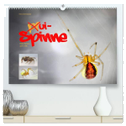 ui - Spinne. Kleine Spinnen - groß im Bild (hochwertiger Premium Wandkalender 2024 DIN A2 quer), Kunstdruck in Hochglanz