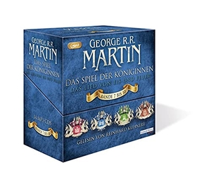 Martin, George R.R.. Das Spiel der Königinnen - Die Box: Das Lied von Eis und Feuer - Bände 7 - 10. Random House Audio, 2021.