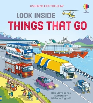 Jones, Rob Lloyd. Look Inside Things That Go. Usborne Books, 2024.