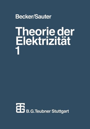 Becker, Richard. Theorie der Elektrizität - Band 1: Einführung in die Maxwellsche Theorie, Elektronentheorie. Relativitätstheorie. Vieweg+Teubner Verlag, 2012.