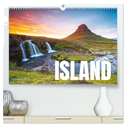 Sommer in Island (hochwertiger Premium Wandkalender 2025 DIN A2 quer), Kunstdruck in Hochglanz