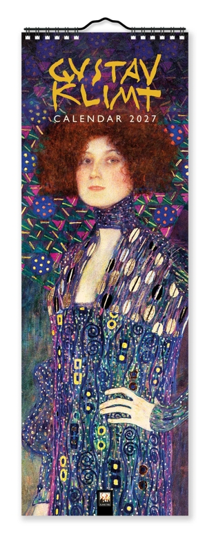 Flame, Tree. Gustav Klimt - Slimline-Kalender 2027 - Original Flame Tree Publishing-Kalender Slimeline [Kalender]. Browntrout Verlags GmbH, 2026.