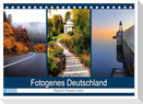 Fotogenes Deutschland (Tischkalender 2025 DIN A5 quer), CALVENDO Monatskalender