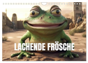 Lachende Frösche (Wandkalender 2025 DIN A4 quer), CALVENDO Monatskalender