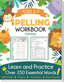 Spelling Workbook for Kids Ages 5-7